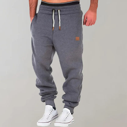 Men's Cotton Jogging Trousers - Relaxed Fit for Everyday