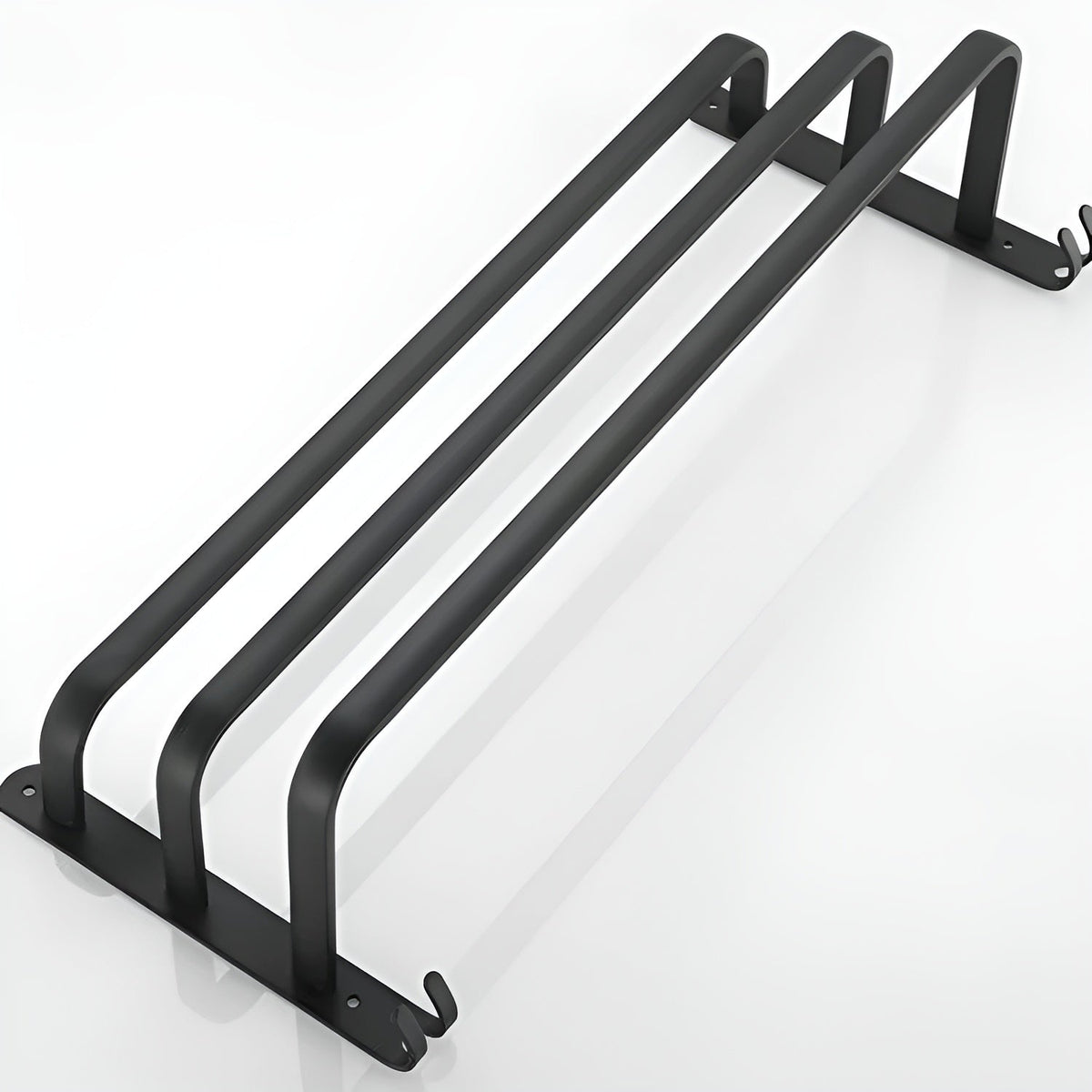 Modern Aluminium Towel Holder with 3 Layers for Bathroom and Space-Saving Use