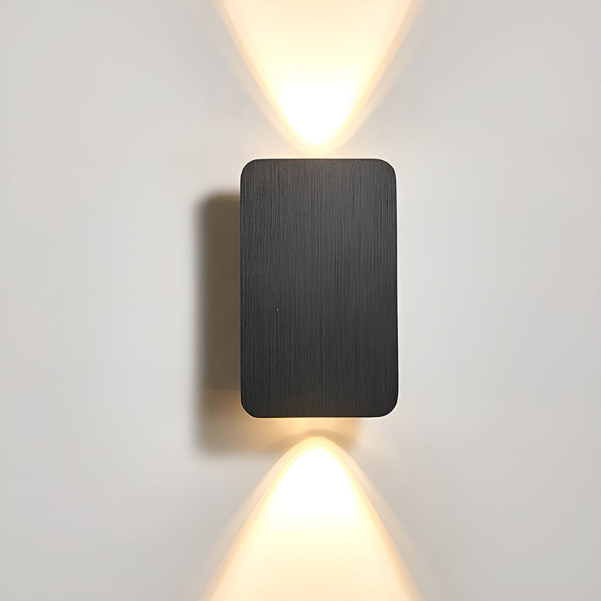 Aplique LED con haz de luz hacia arriba y hacia abajo – Moderno y ambiental