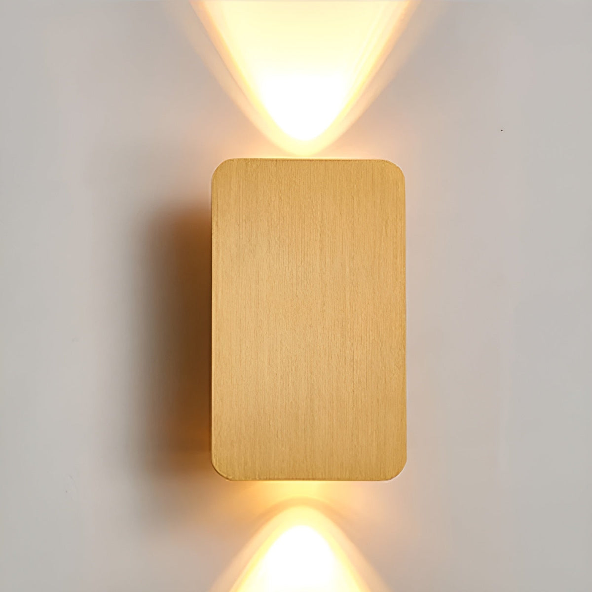 Aplique LED con haz de luz hacia arriba y hacia abajo – Moderno y ambiental