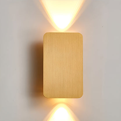 Aplique LED con haz de luz hacia arriba y hacia abajo – Moderno y ambiental