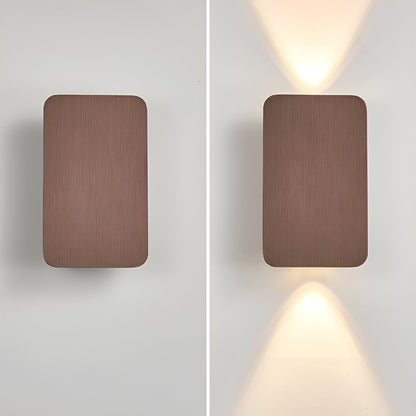 Aplique LED con haz de luz hacia arriba y hacia abajo – Moderno y ambiental