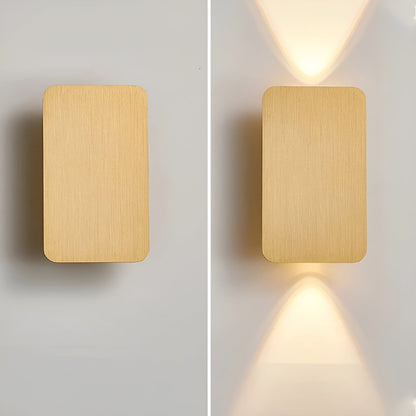 Aplique LED con haz de luz hacia arriba y hacia abajo – Moderno y ambiental