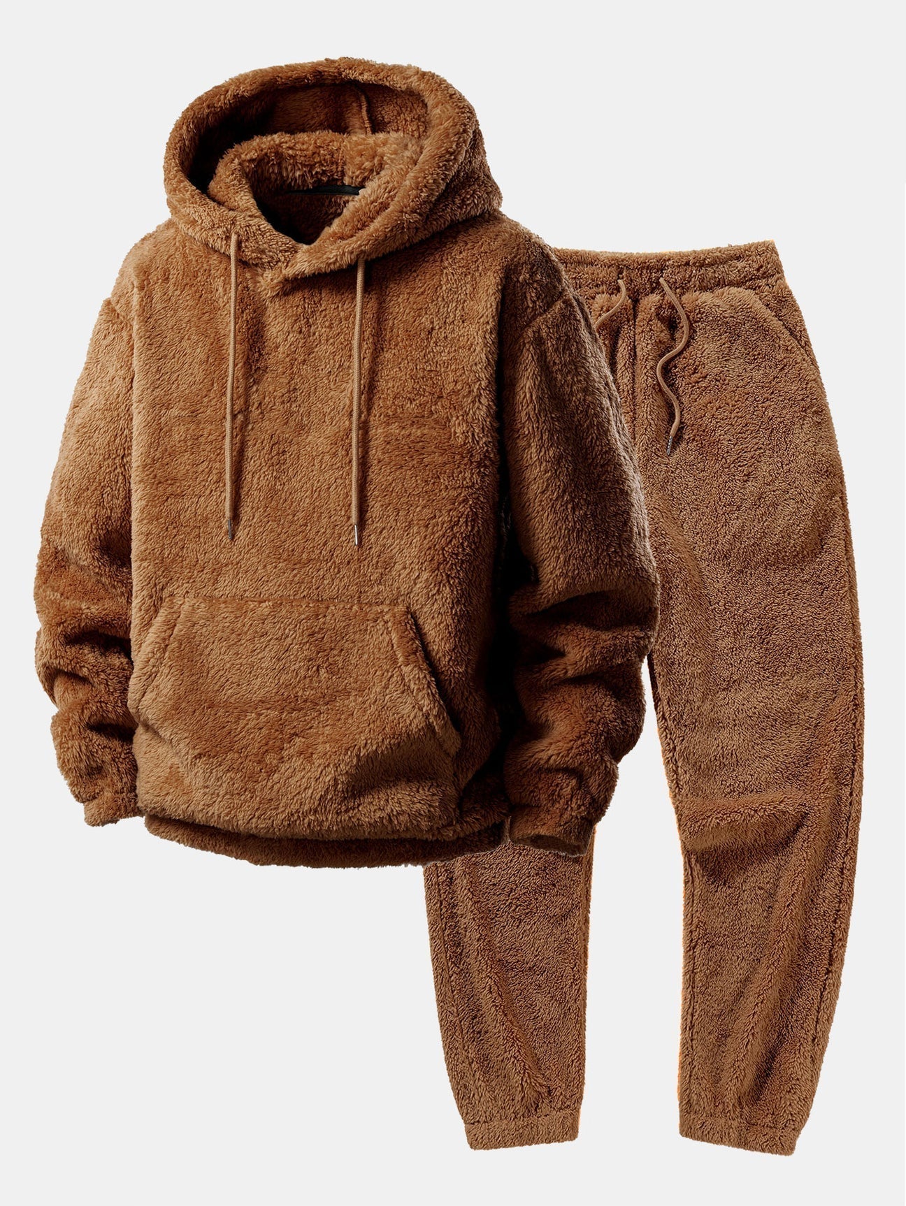Hoodie and jogger trousers made of soft fabric