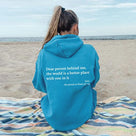 Soft Warm Oversized Women's Hoodie With Quote