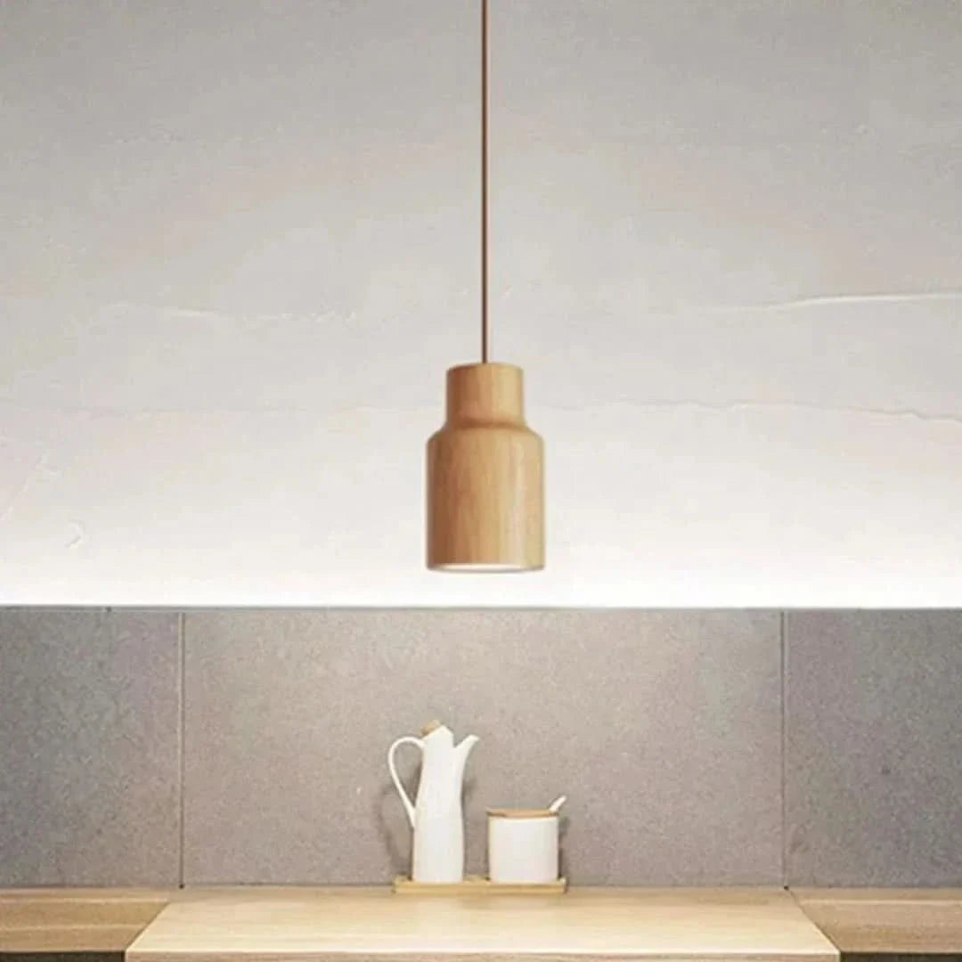 TimberEssence - Scandinavian Wooden Pendant Light