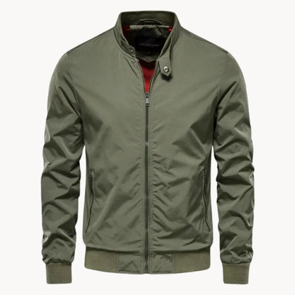 Hugo | Bomber Jacket with Stand-Up Collar and Zip Closure