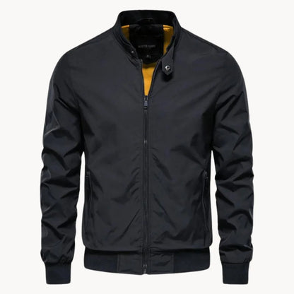 Hugo | Bomber Jacket with Stand-Up Collar and Zip Closure