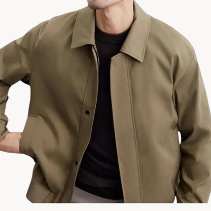 Hugo | Casual jacket with button closure and elastic hem