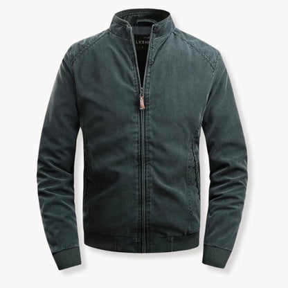 Hugo | Casual jacket with stand-up collar and zip fastening