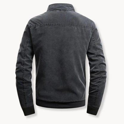 Hugo | Casual jacket with stand-up collar and zip fastening