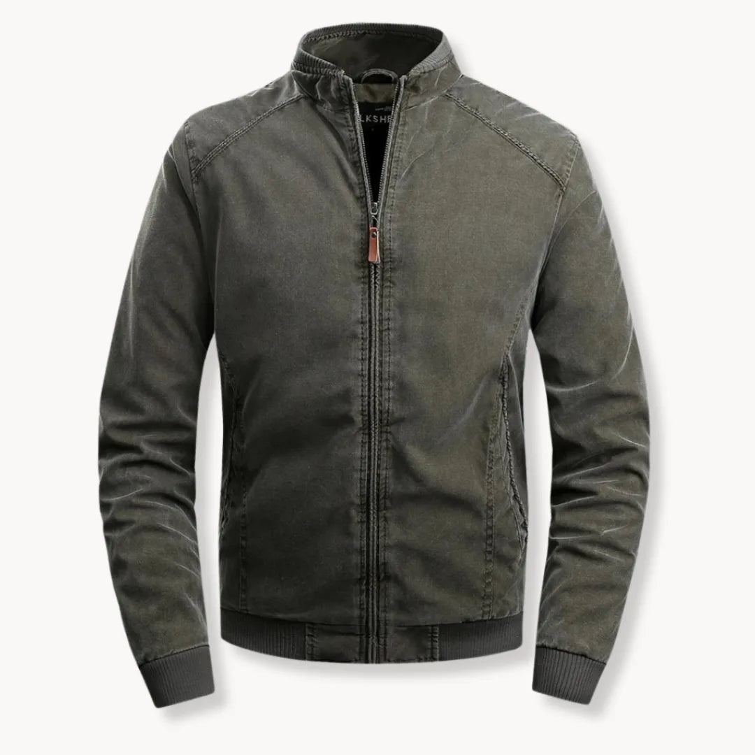 Hugo | Casual jacket with stand-up collar and zip fastening