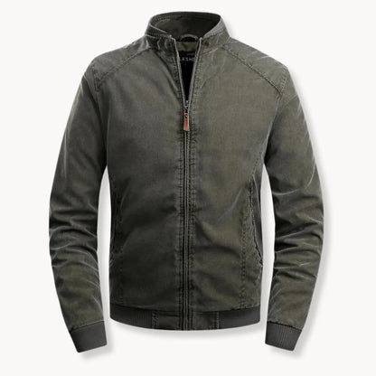 Hugo | Casual jacket with stand-up collar and zip fastening