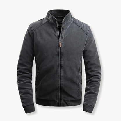 Hugo | Casual jacket with stand-up collar and zip fastening