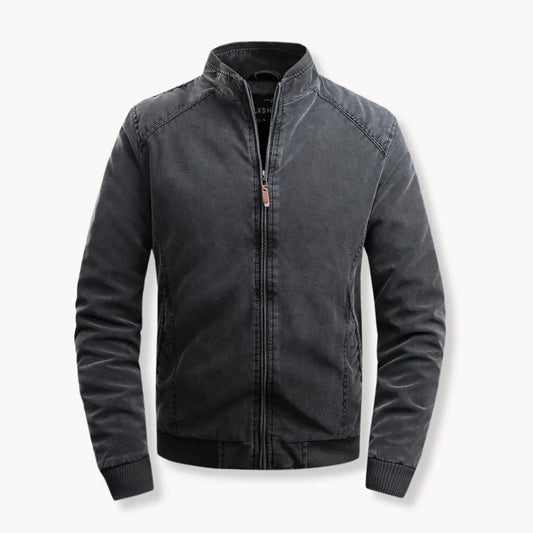 Hugo | Casual jacket with stand-up collar and zip fastening