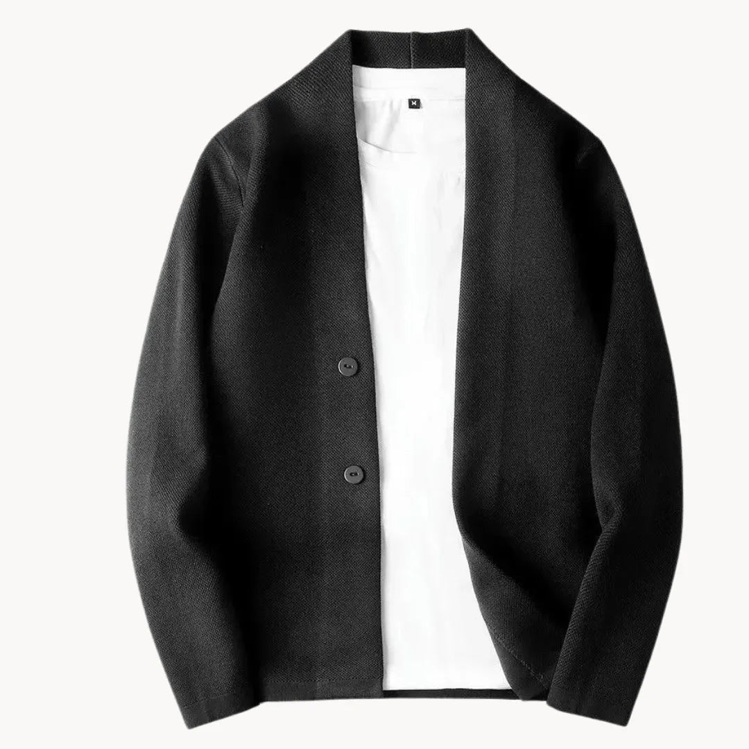 Hugo | Knitted cardigan with open front and long sleeves