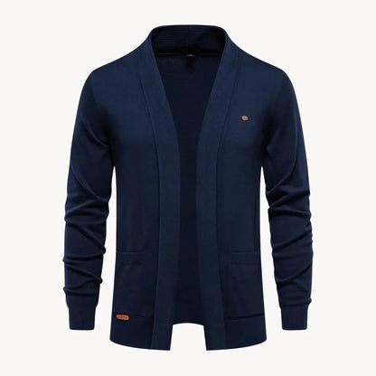 Hugo | Open cardigan with v-neck and long sleeves