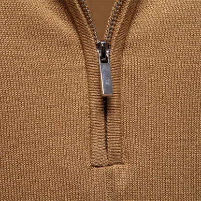 Hugo | Polo with Short Zip and Classic Collar