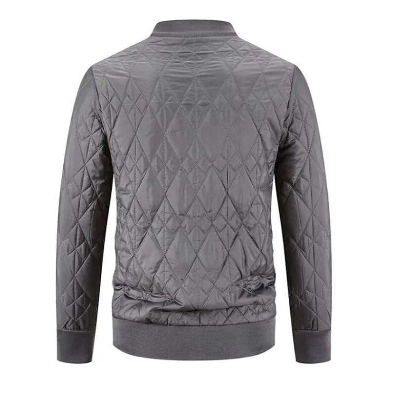 Hugo | Quilted Jacket with Zip and Round Neck