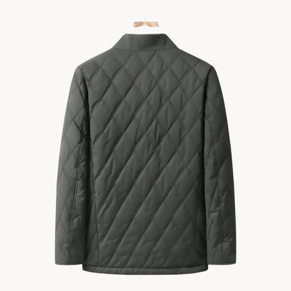 Hugo | Quilted jacket with classic collar and button closure