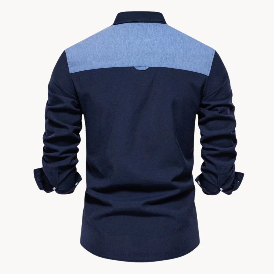 Hugo | Shirt with Button-Down Collar and Chest Pocket