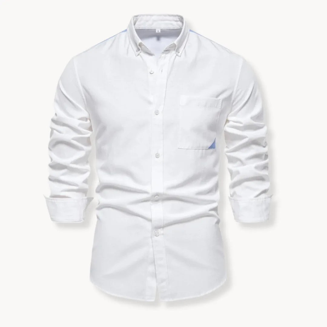 Hugo | Shirt with Button-Down Collar and Chest Pocket