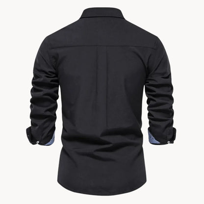 Hugo | Shirt with Button-Down Collar and Long Sleeves