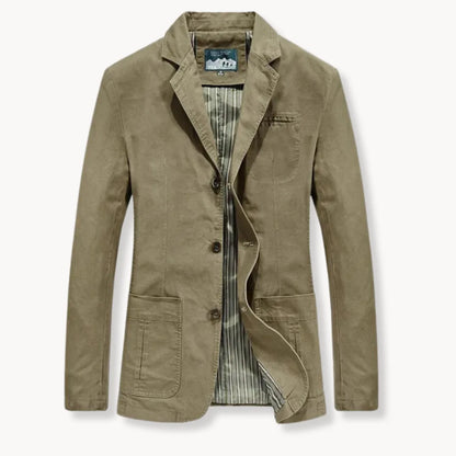 Hugo | Tailored blazer with notch lapels and front pockets