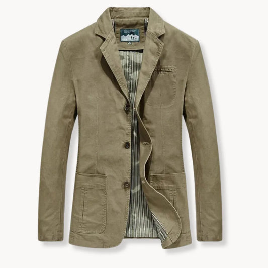 Hugo | Tailored blazer with notch lapels and front pockets