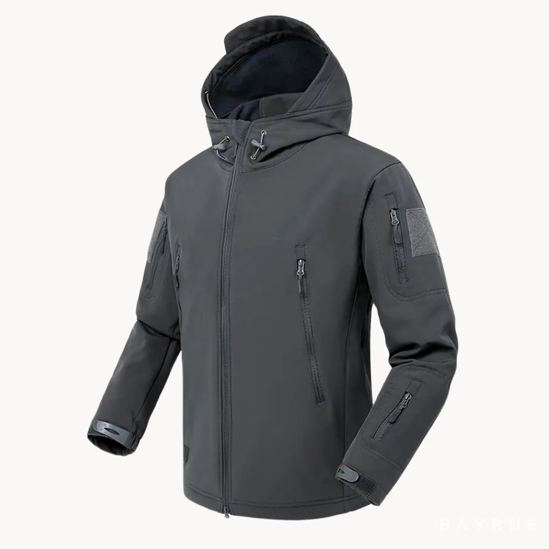 Hugo | Waterproof Jacket with Hood and Zip Pockets