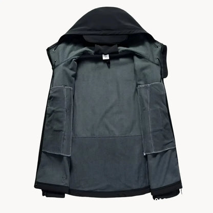 Hugo | Waterproof Jacket with Hood and Zip Pockets