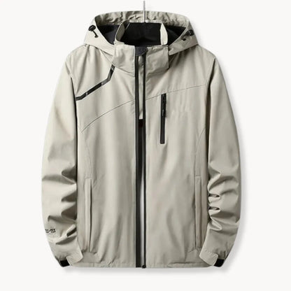 Hugo | Windbreaker jacket with hood and zippered chest pocket