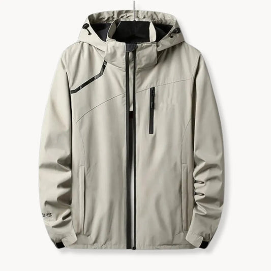 Hugo | Windbreaker jacket with hood and zippered chest pocket