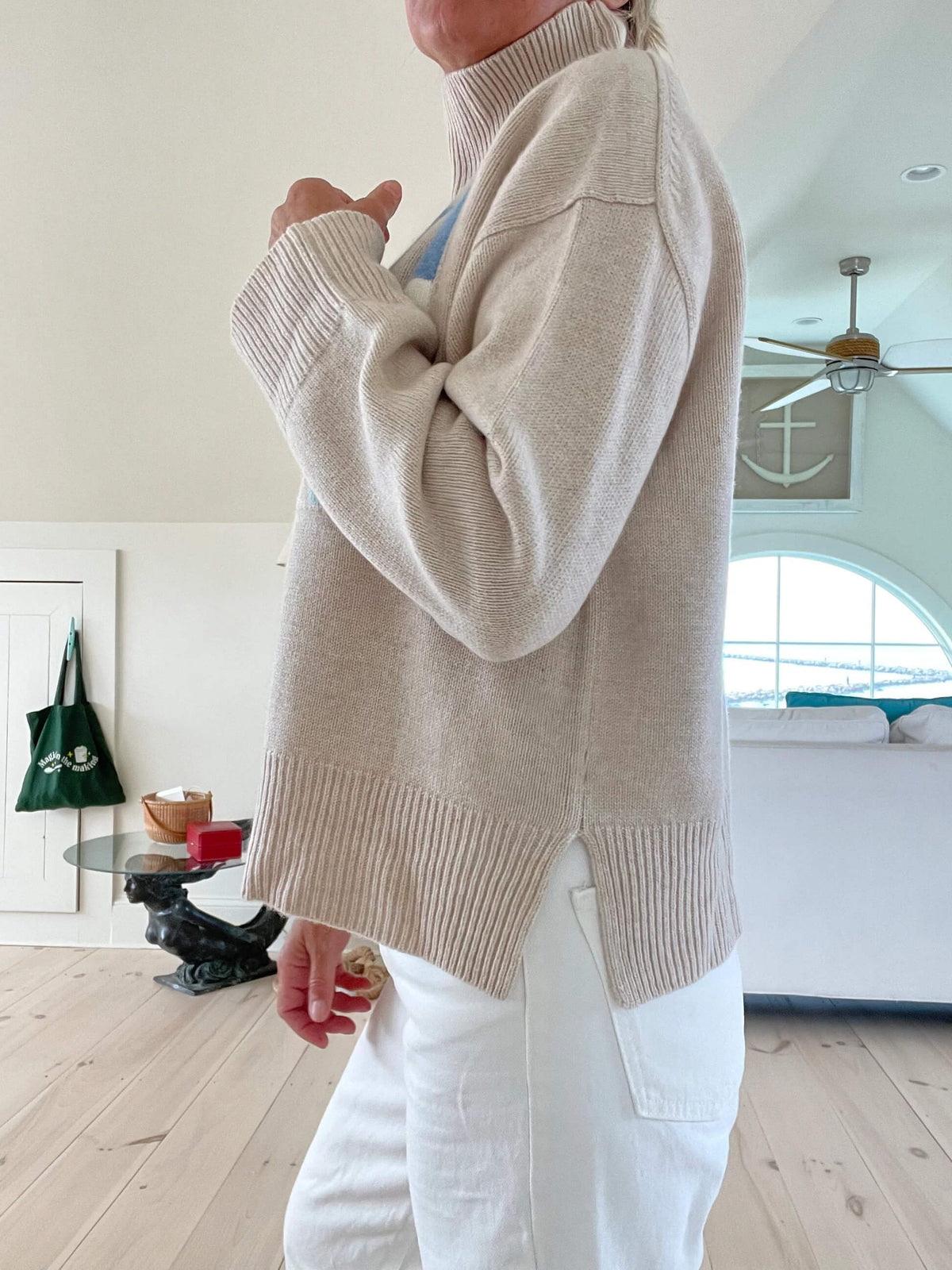 Winter Ski Roll Neck for Women Knitted Warm and Soft