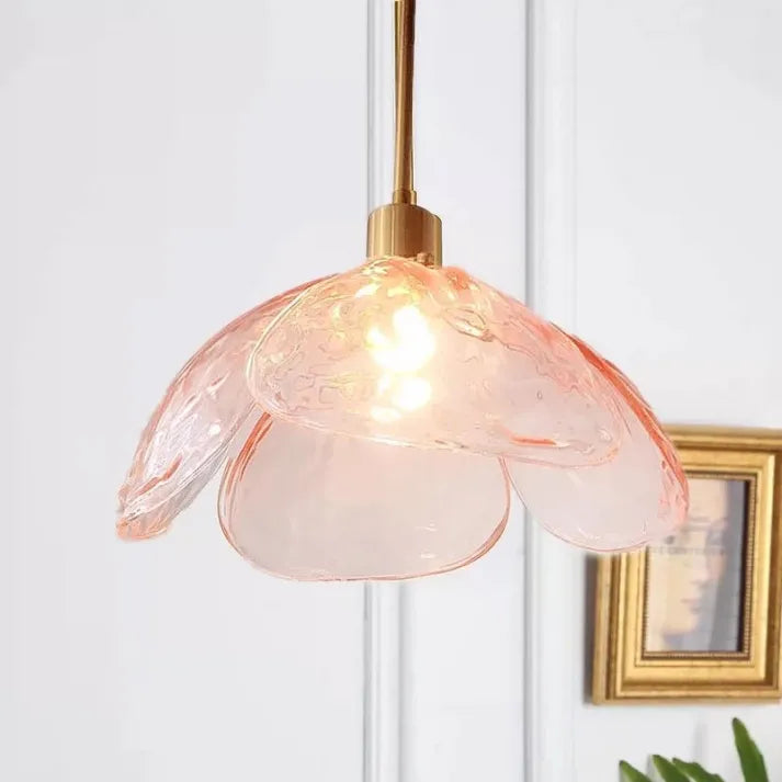 Creative Pendant Light with Flower Design