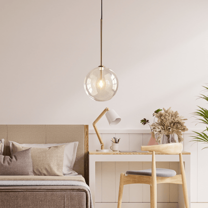 Scandinavian Glass Pendant Lamp - Minimalistic and Modern