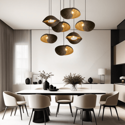 Thai Bamboo Pendant Lamp – Natural and Elegant