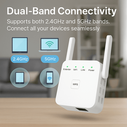 SpeedWave WiFi Extender – Superfast Internet in Every Room