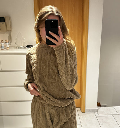 Ultra-soft fleece pyjamas for women - Tali