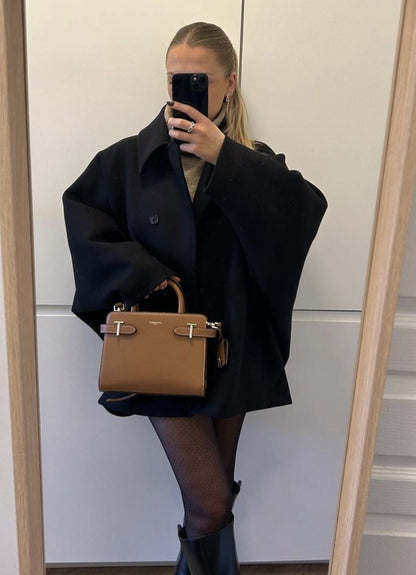 Cappotto chic moderno - Cappotto oversize elegante per giornate all'insegna dello stile