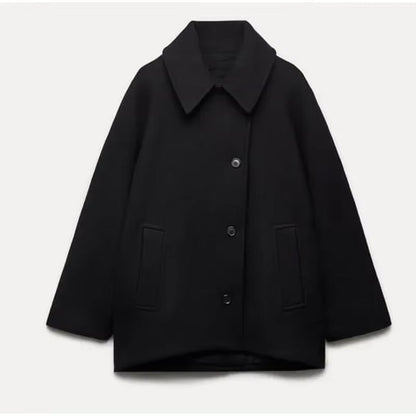 Cappotto chic moderno - Cappotto oversize elegante per giornate all'insegna dello stile