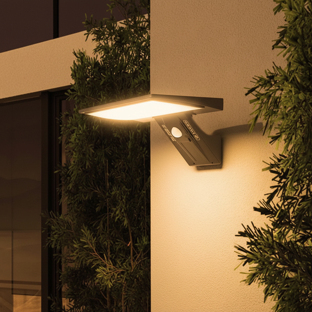 IP65 Waterproof Outdoor Light with Sensor for Garden & Facade