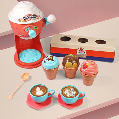 Deliciu de înghețată - Set creativ pentru preparat înghețată - Creează arome unice