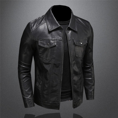 Leather jacket for men - Ideal for spring