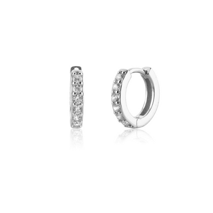 Suze – Brincos pavé deslumbrantes para um visual elegante