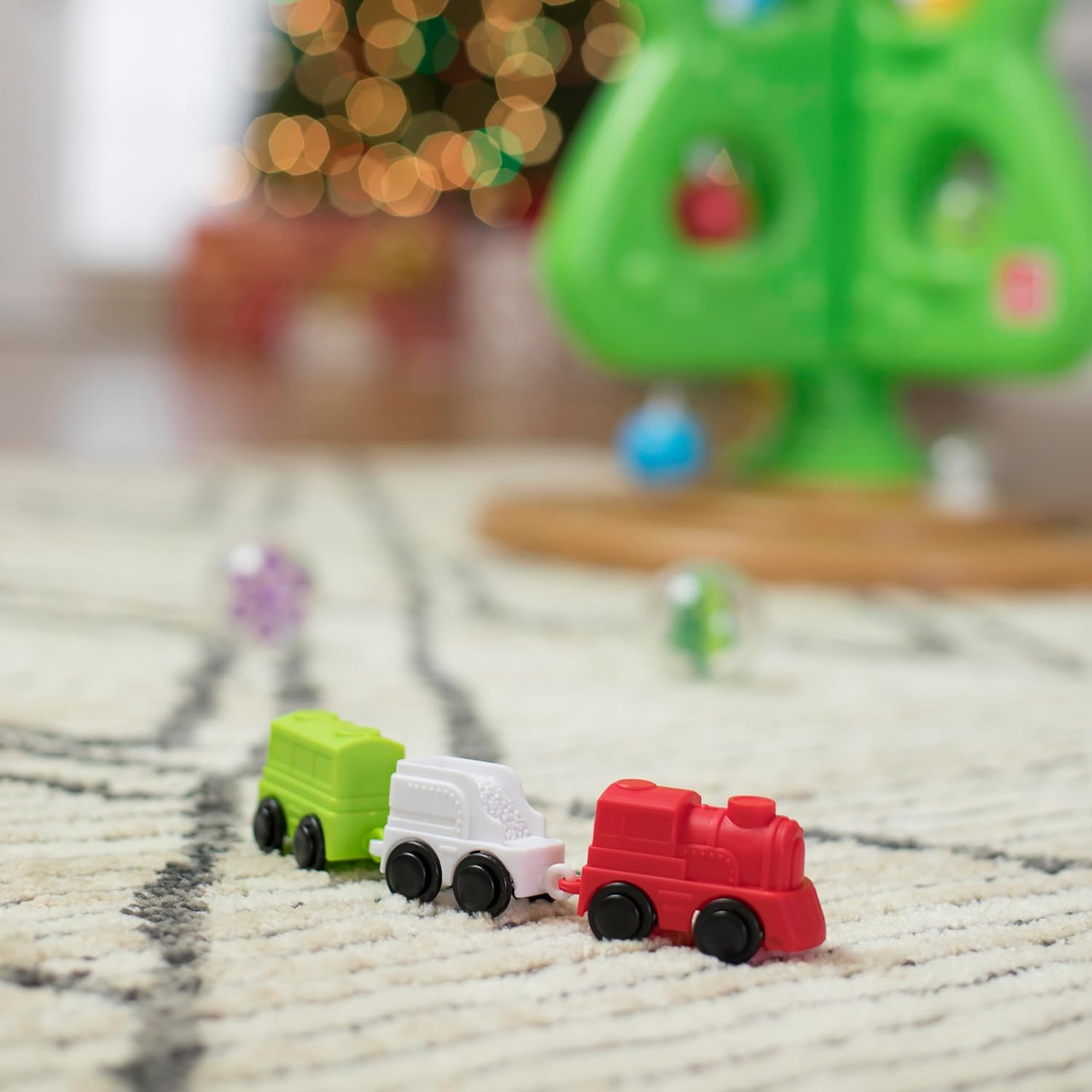 Interactive Christmas Tree Toy for Toddlers with Ornaments and Star