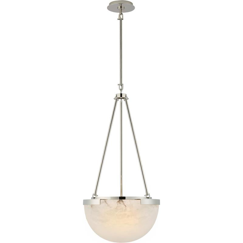Candelabro Luxe de alabastro con detalles dorados