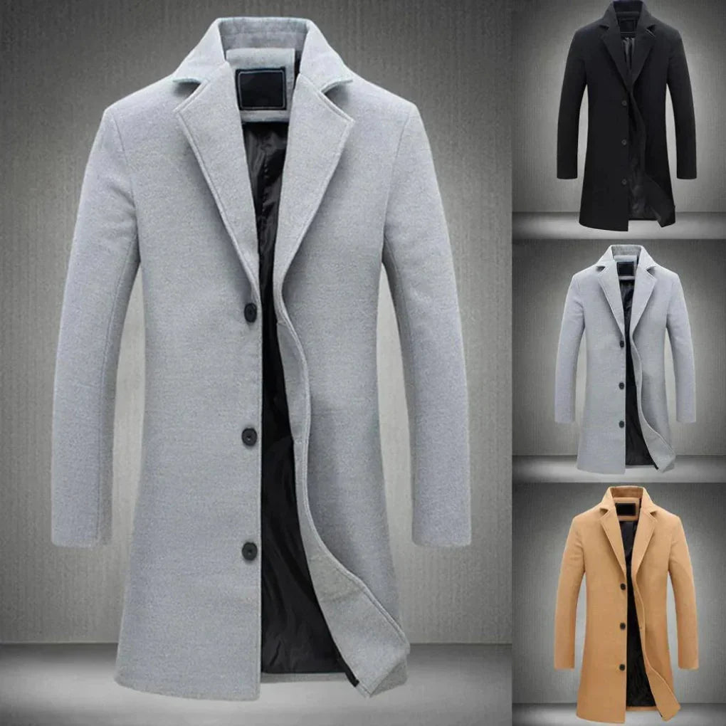 Cappotto invernale da uomo – Elegante e protettivo