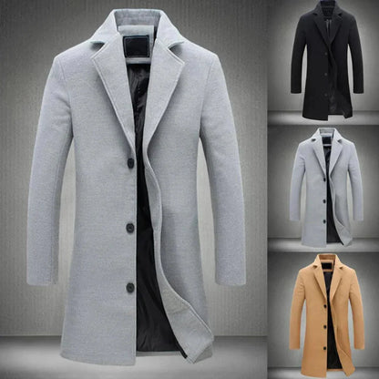 Cappotto invernale da uomo – Elegante e protettivo