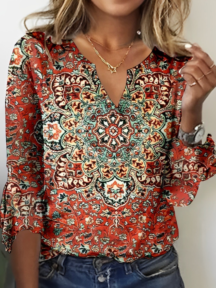 Trendy boho-topp til sommeren